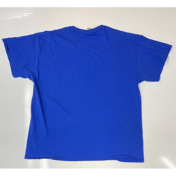 Be A DaddyCorn in a Daddy Shark World blue short sleeve graphic t shirt size XL - Picture 7 of 11